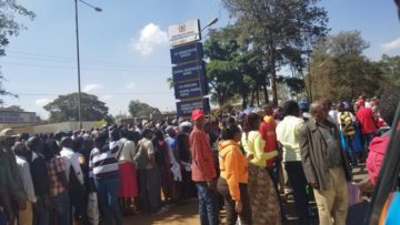 Photos Of Conned Kenyans At The DCI Offices Along Kiambu ...