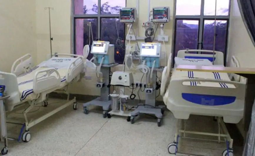 A photo of an ICU Bed facility