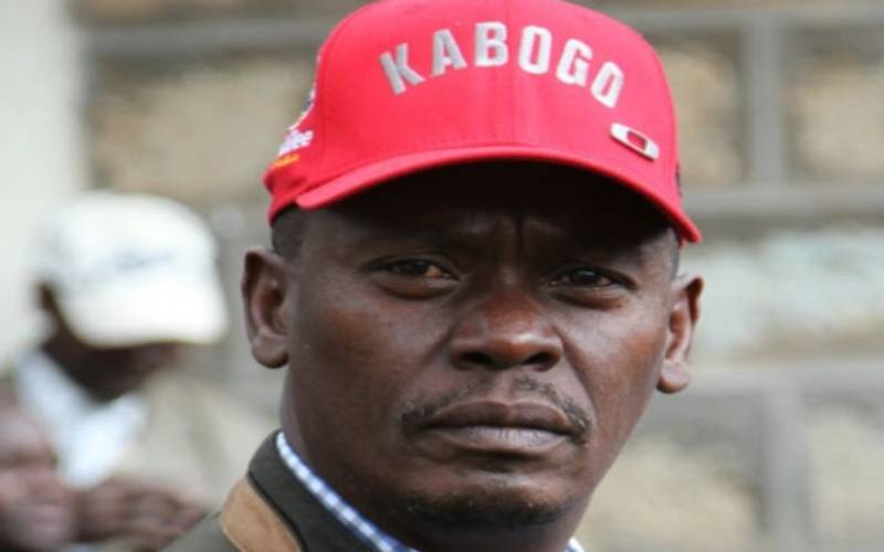Kiambu politician Governor William Kabogo
