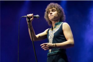 Josh Kiszka of Greta Van Fleet performs at UNO Lakefront Arena on December 20, 2019 in New Orleans, Louisiana.- Getty Images