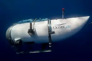 An image of the Missing Submarine in OceanGate