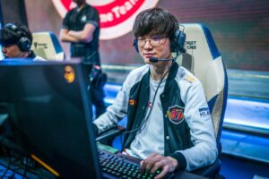 What Happened To T1 Faker? An Image of T1 Faker playing Courtesy:(EarlyGame)