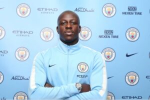 Who Is Benjamin Mendy? An Image Of Benjamin Mendy. Courtesy:(Manchester City Fc)