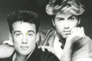 An image of George Michael and Andrew: Wham founders
