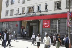 An image of the Absa Bank Mombasa branch