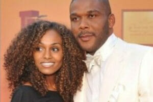 An Image of Tyler Perry and Ex girlfriend Gelila Bekele