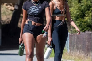 Barack Obama daughters Sasha and Malia go for a hike in Los Angeles