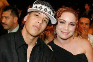 An image of Daddy Yankee with his wife Mireddys González