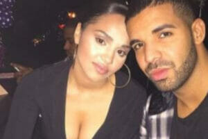 An image of Drake and Raemiah Julianna