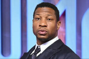 An image of Jonathan Majors and who is her Daughter