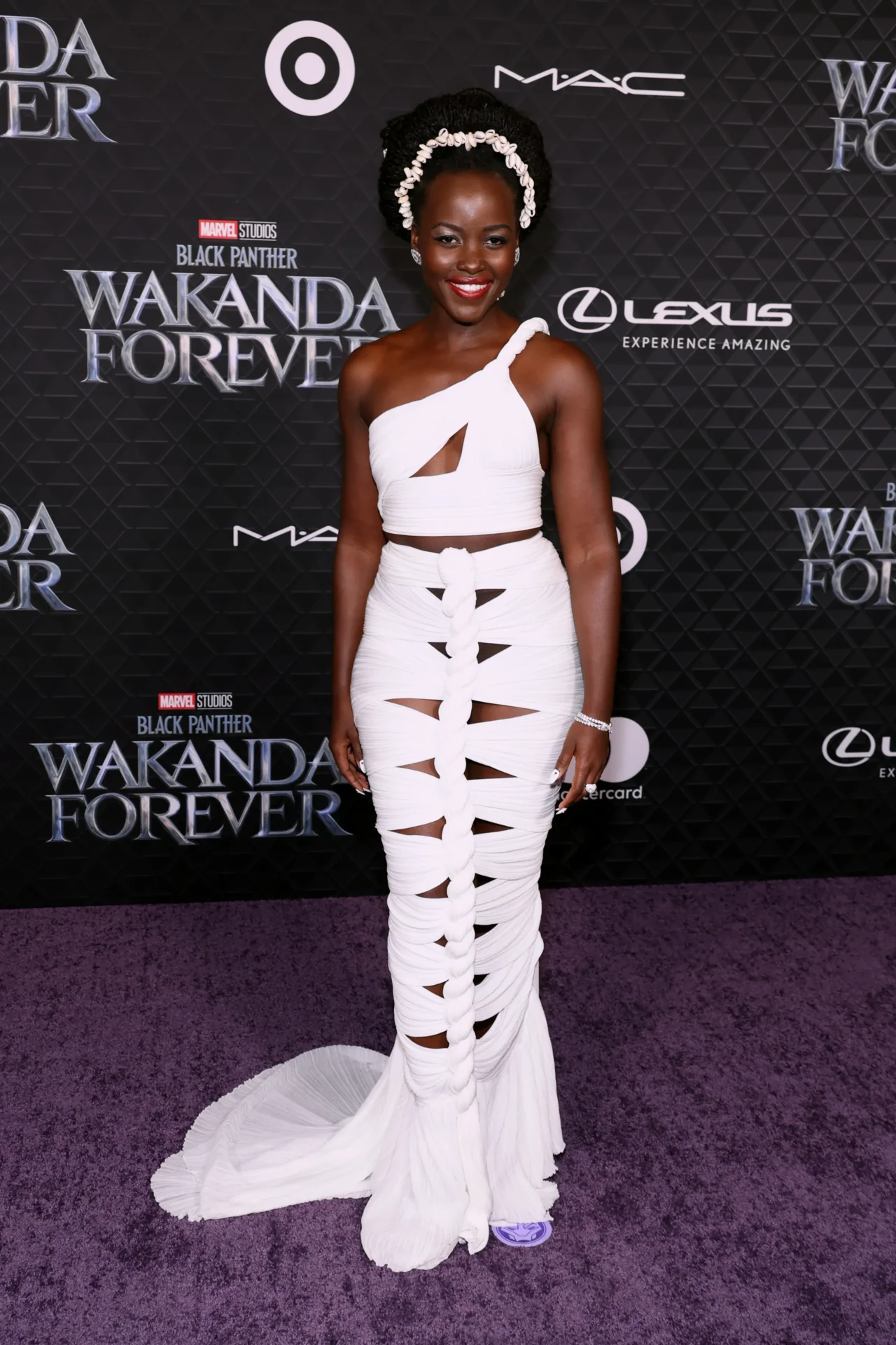 Lupita Posses In A Movie Launch