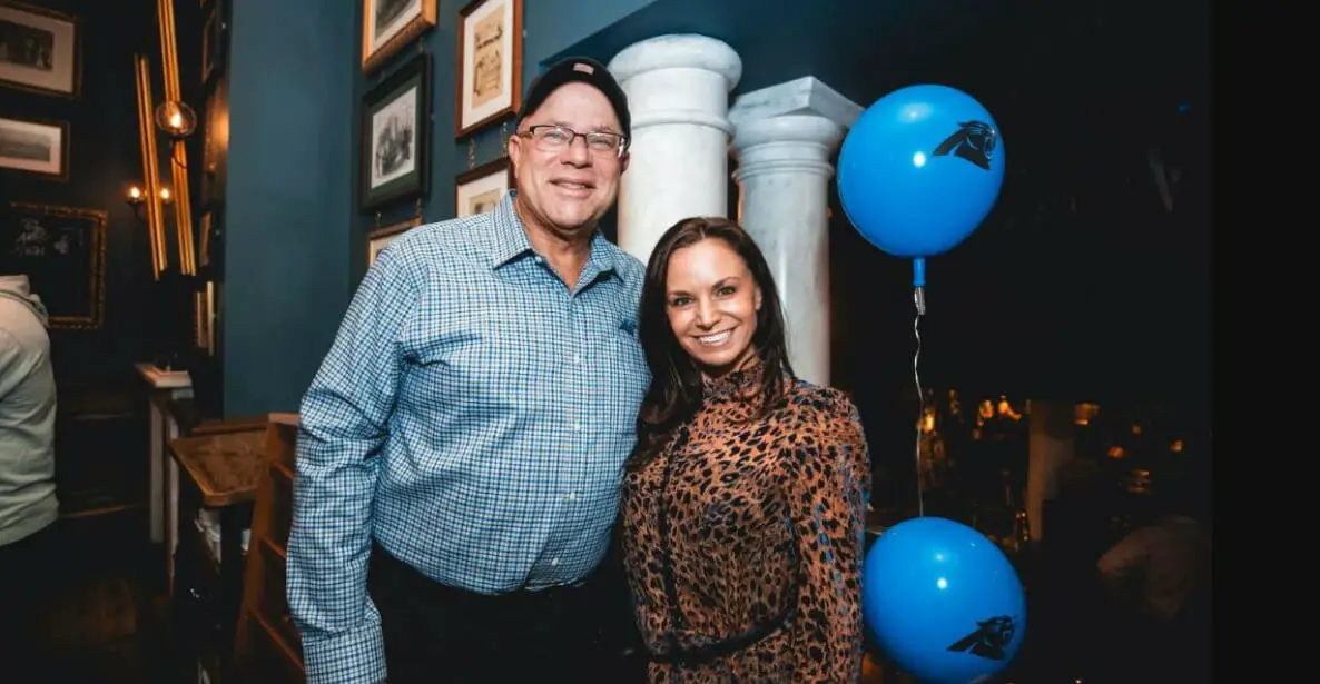 An image of Nicole and David Tepper