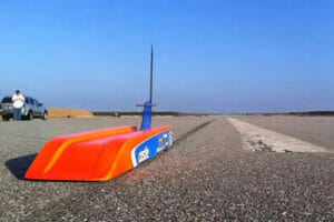 An image Illustration of the Fastest rc car in the world the RC Bullet