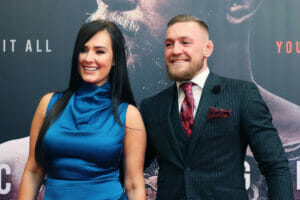 An image of Conor McGregor and his wife, Dee Devlin