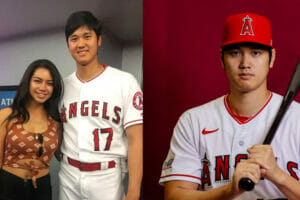 An image of Shohei Ohtani and Kamalani Dung