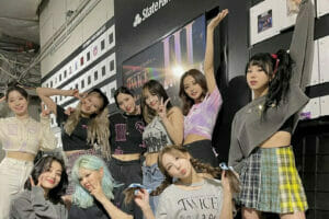 An image of the Twice group