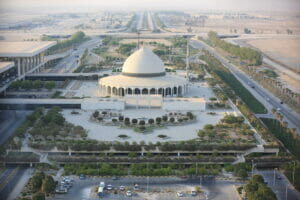 Aerial-view-of-King-Fahd-International-Airport
