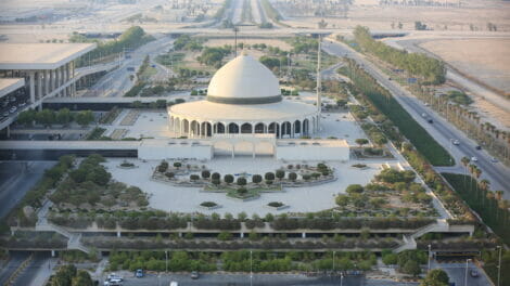 Aerial-view-of-King-Fahd-International-Airport
