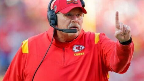 Andy Reid currently serves as the head coach for the Kansas City Chiefs in the National Football League (NFL). Courtesy:People