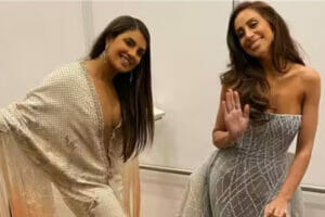 An image of Danielle with Priyanka Chopra