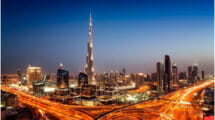 An image of The Burj Khalifa in Dubai