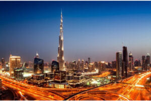 An image of The Burj Khalifa in Dubai