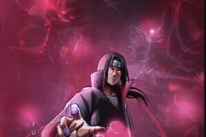 An image illustration of Itachi Uchiha