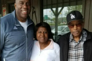 Magic Johnson parents