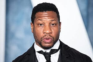 An image illustration of Marvel Actor Jonathan Majors Arrested