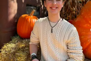 A portrait of Iain Armitage, the young actor known for his role in ‘Young Sheldon’.