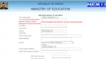 NEMIS Registration Of Pupils