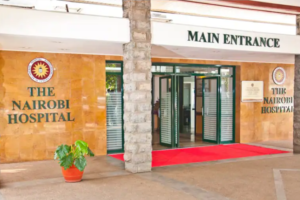 An image of The Nairobi Hospital entrance