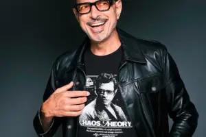 Jeff Goldblum, the iconic actor and jazz musician, captivates with his signature style and charm.