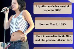 4 facts about Lily Allen