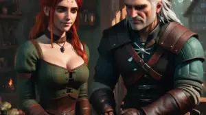 An image showing characters of a matter of life and death witcher 3