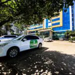 Faras Kenya cars lined up outside AEA Plaza – where claims of nepotism, tribalism, and unfair treatment are Adriving the company into turmoil.